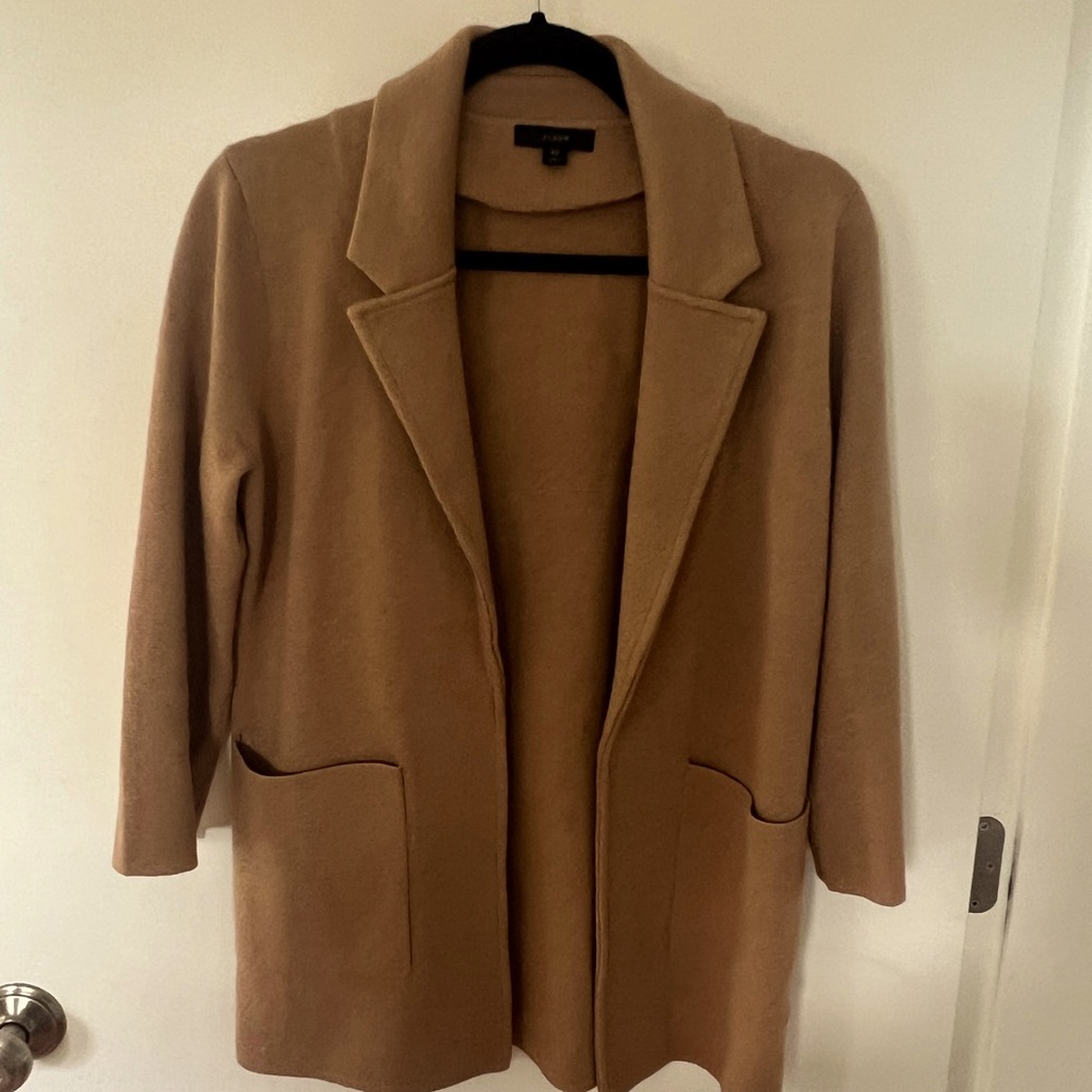J Crew Sweater Blazer